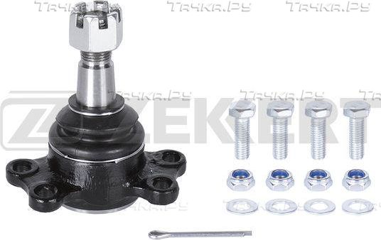 Шаровая опора Zekkert передняя верхняя для SsangYong Korando II 1996-2006. Артикул TG-5455