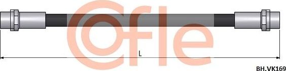 Тормозной шланг Cofle. Артикул 92.BH.VK169