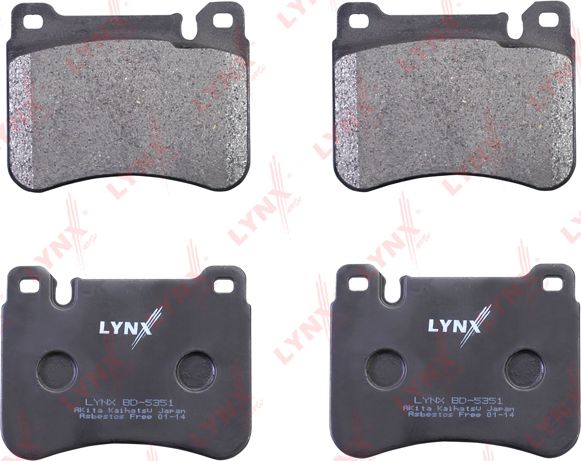 Тормозные колодки LYNXauto. Артикул BD-5351