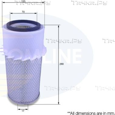 Воздушный фильтр Comline. Артикул CMB12334