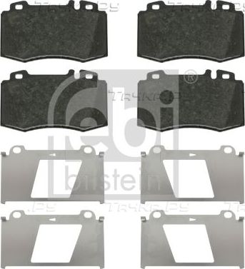 Тормозные колодки Febi Bilstein. Артикул 16481