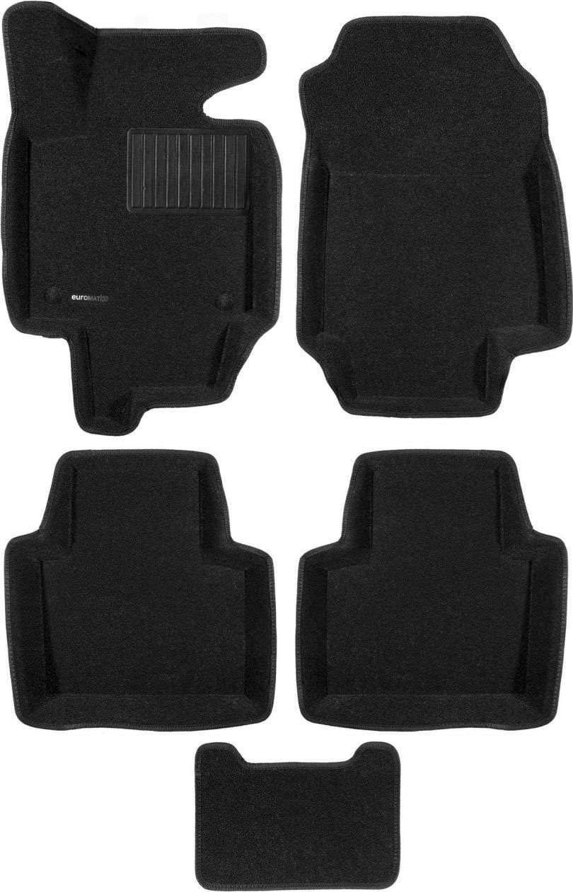 Коврики текстильные Euromat 3D Business для салона Toyota RAV 4 V МКПП 2019-2026. Артикул EMC3D-005135