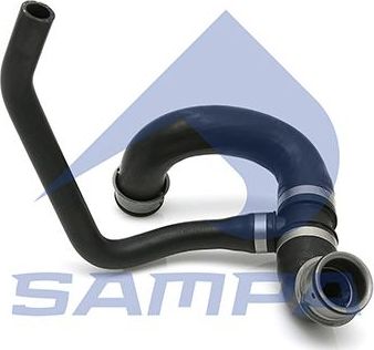 Патрубок радиатора (системы охлаждения) Sampa. Артикул 204.034