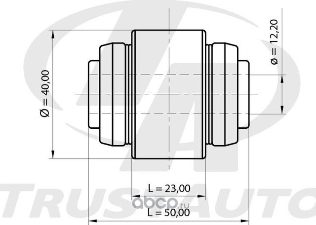 Сайлентблок плавающий ТА (Trustauto). Артикул SB7007020