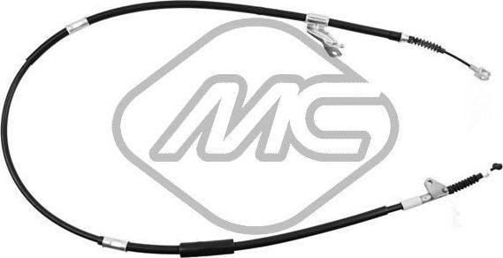 Трос ручника (тросик ручного тормоза) Metalcaucho. Артикул 83487