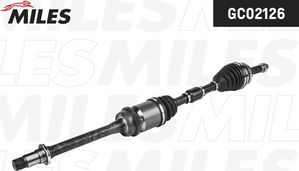 Полуось (привод в сборе, приводной вал) Miles правая для Toyota Avensis II 2003-2008. Артикул GC02126