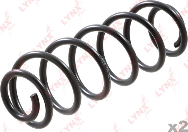 Пружина подвески LYNXauto задняя для Peugeot 307 I 2000-2009. Артикул SC-2558