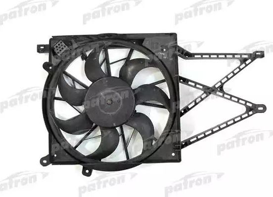 Вентилятор радиатора двигателя Patron для Opel Astra G 1998-2005. Артикул PFN091