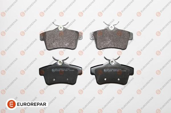 Тормозные колодки Eurorepar. Артикул 1617272680