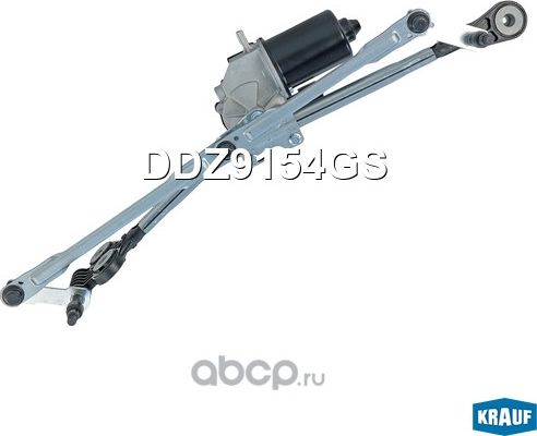 Мотор стеклоочистителя с трапецией Krauf. Артикул DDZ9154GS