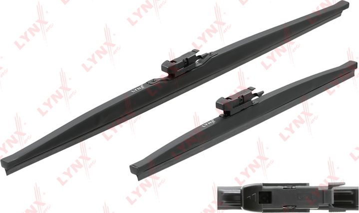 Щетка стеклоочистителя зимняя, комплект 600/380мм (Lynxauto). Артикул LW6038T