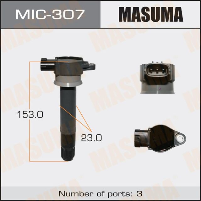 Катушка зажигания Masuma. Артикул MIC-307