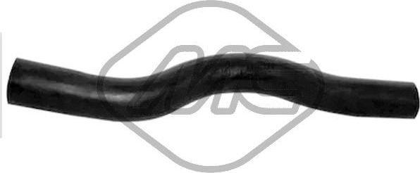 Патрубок радиатора (системы охлаждения) Metalcaucho. Артикул 99324