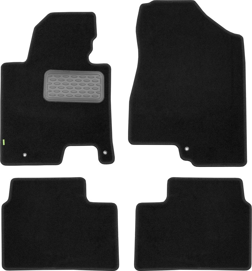 Коврики Klever Standard для салона Kia Ceed II АКПП хэтчбек, универсал 2012-2018. Артикул KVR02254501210kh