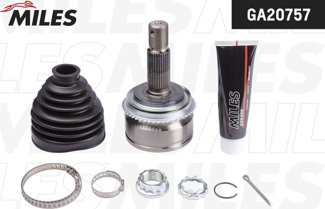 Шрус наружный (граната) Miles. Артикул GA20757