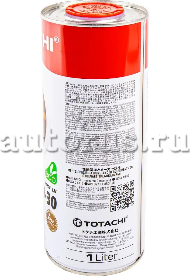 Масло моторное (Totachi). Артикул 19901
