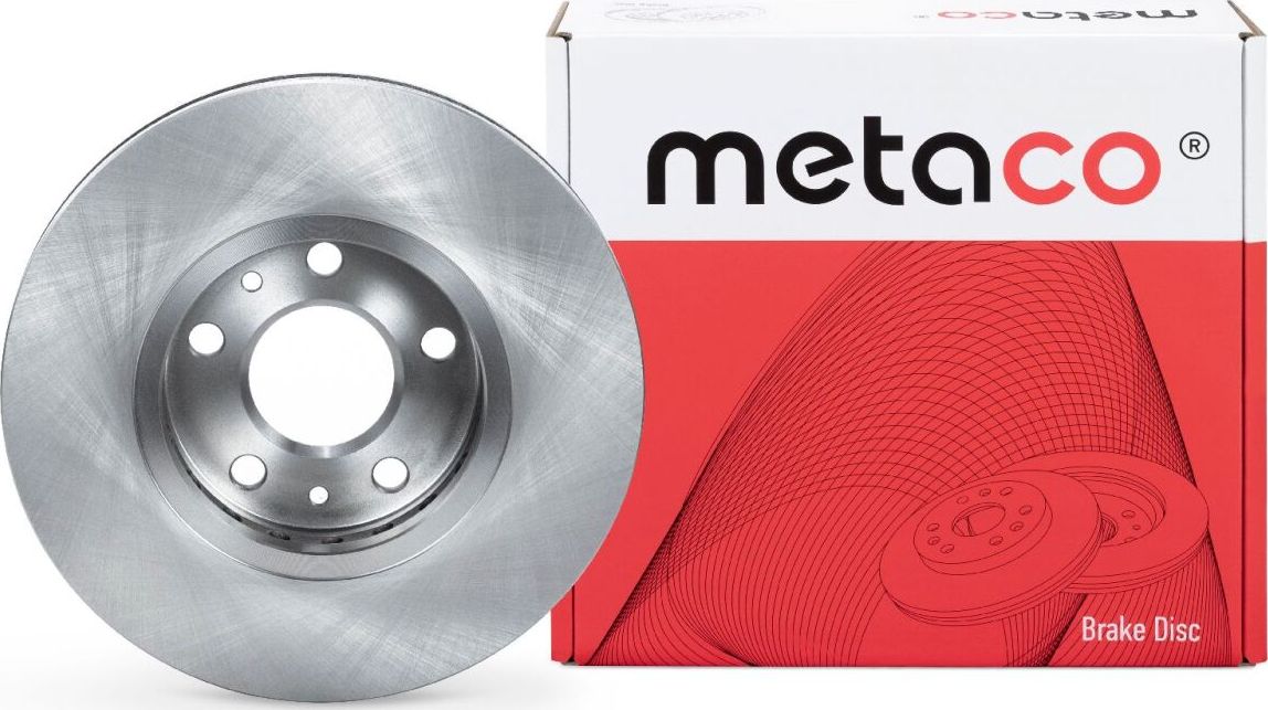 Диск тормозной передний вентилируемый (Metaco). Артикул 3050348