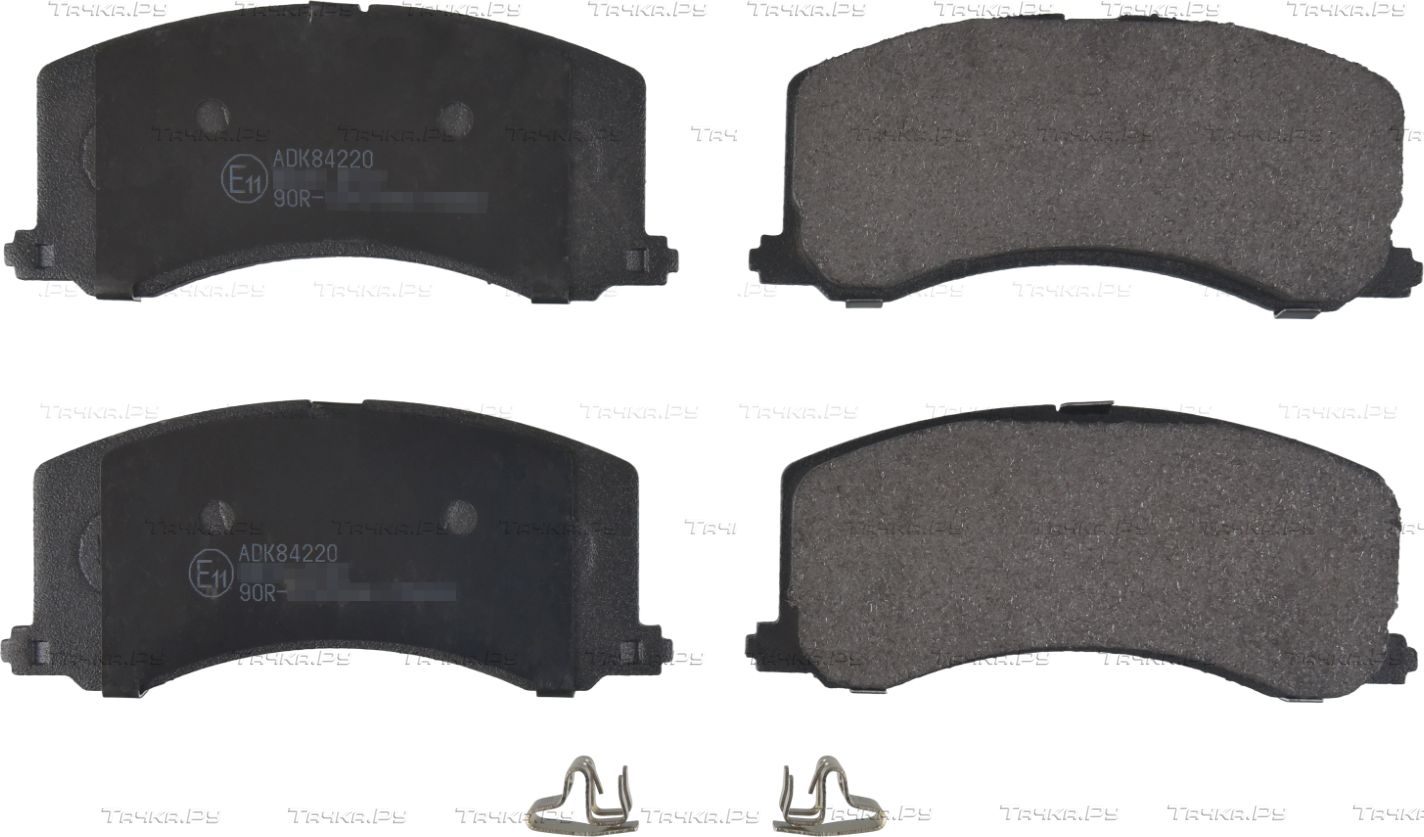 Тормозные колодки Blue Print. Артикул ADK84220