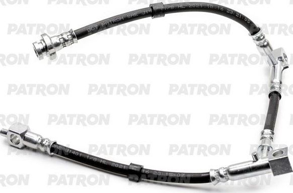 Тормозной шланг Patron передний левый для Nissan Primera P12 2002-2008. Артикул PBH0059