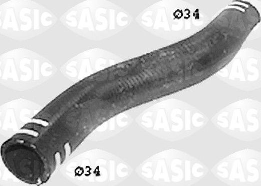 Патрубок радиатора (системы охлаждения) Sasic. Артикул SWH6611