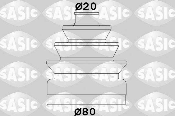 Пыльник ШРУСа наружный Sasic. Артикул 2933833