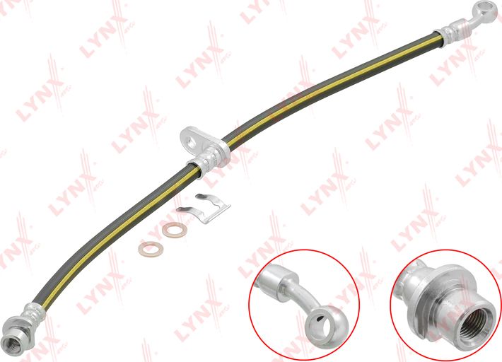 Тормозной шланг LYNXauto. Артикул BL-3917