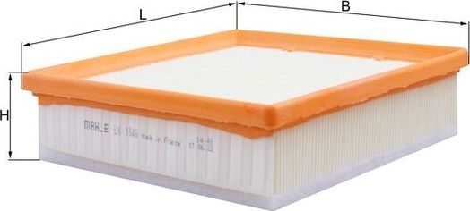 Воздушный фильтр Mahle для Fiat Linea 2007-2026. Артикул LX 1846