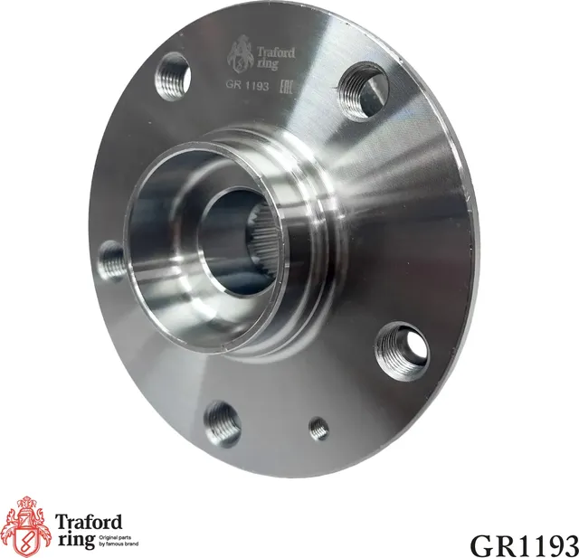Ступица Skoda Octavia A5 (04-) (3 отв.) (перед. в сборе с подшип.) (Traford Ring). Артикул GR1193