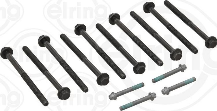 Комплект болтов ГБЦ Elring. Артикул 509.710