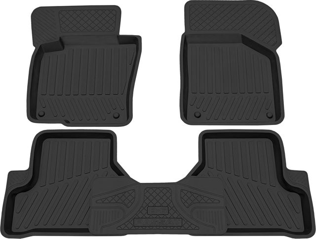 Коврики Rezkon резиновые для салона Volkswagen Passat B6 2005-2010. Артикул 1035015100