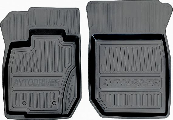 Коврики резиновые Avtodriver для салона Renault Duster полный привод 2 передних I 2010-2015. Артикул ADRJET022-2