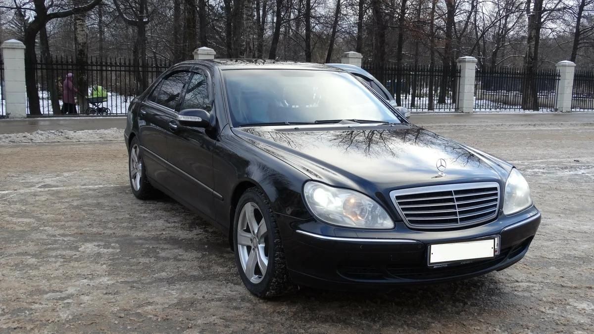 Дефлекторы Cobra Tuning для окон Mercedes-Benz S-Класс 1998-2005 W220 (длинный). Артикул M32298