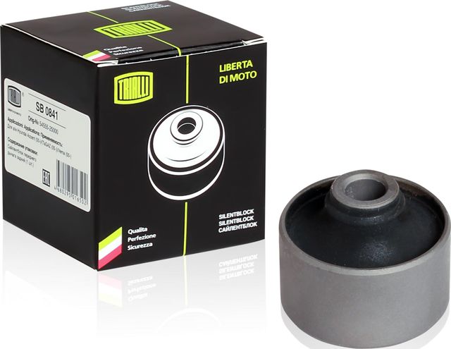 Сайлентблок переднего рычага подвески Trialli. Артикул SB 0841