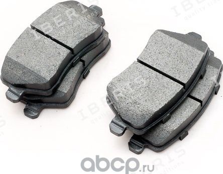КОЛОДКИ ТОРМ.ПЕР., К-Т NISSAN/RENAULT NOTE (E11) (Iberis). Артикул IB153077