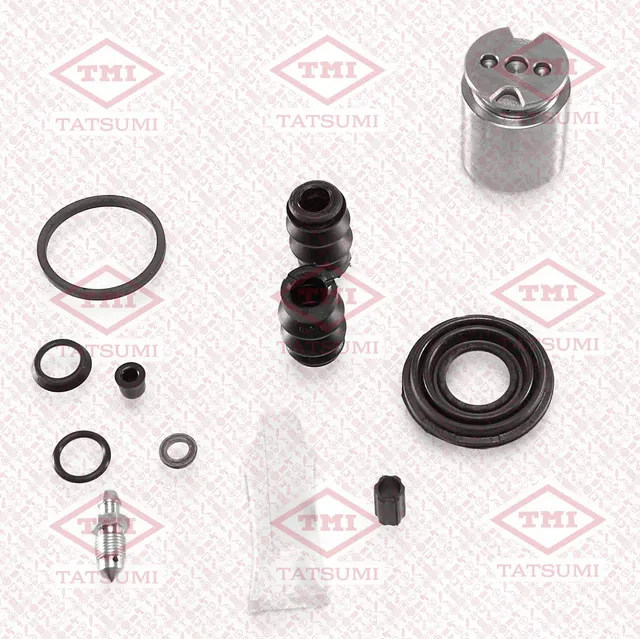 Ремкомплект тормозного суппорта заднего (с поршнем) (Tatsumi). Артикул TCG1365