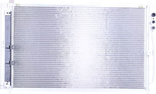 Радиатор кондиционера (конденсатор) Nissens (алюминий). Артикул 941173
