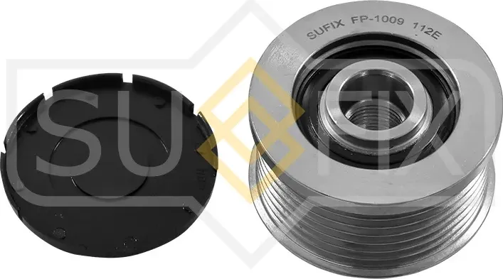 Муфта обгонная шкива генератора LCV передняя/задняя правая/левая FORD RANGER 201 (Sufix). Артикул FP1009