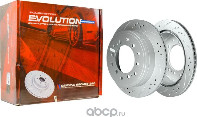 ДИСК ТОРМОЗНОЙ ЗАДНИЙ Lexus GX/ Toyota Prado 150 **Склад Масла (Powerstop). Артикул JBR1396