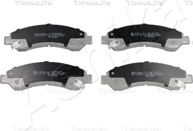 Тормозные колодки ASHIKA передние для Isuzu D-Max I 2007-2012. Артикул 50-00-006