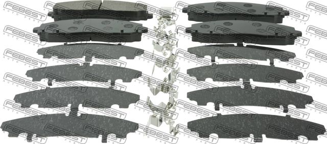 Тормозные колодки Febest. Артикул 2001-VOYRTF
