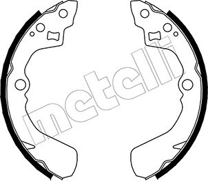 Тормозные колодки Metelli. Артикул 53-0037