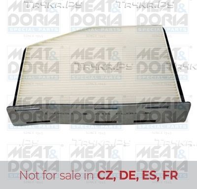 Салонный фильтр Meat & Doria для Audi A3 II (8P) 2003-2013. Артикул 17295