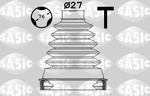 Пыльник ШРУСа внутренний Sasic (термопласт). Артикул 1904051