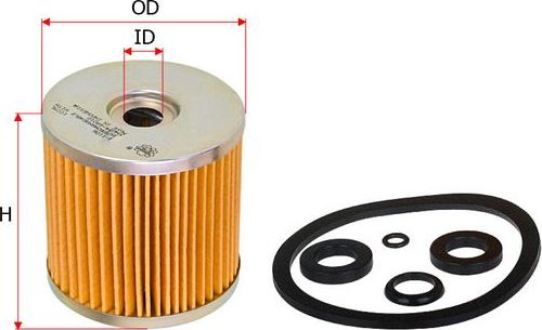 Топливный фильтр Sakura. Артикул F-1106