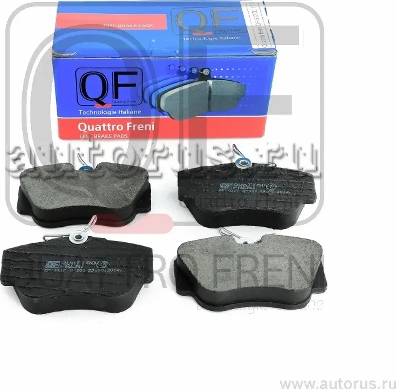 Колодки тормозные дисковые к-т (Quattro Freni). Артикул qf51700177