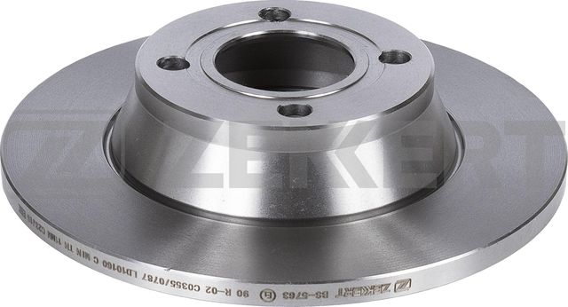 Тормозной диск Zekkert передний для Audi 80 V (B4) 1991-1996. Артикул BS-5763