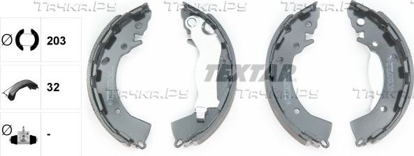 Тормозные колодки Textar задние для Hyundai Solaris I 2010-2017. Артикул 91080800