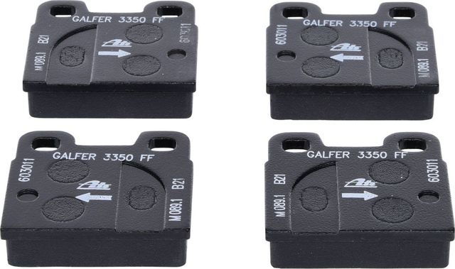 Тормозные колодки ATE задние для Alfa Romeo Giulietta II 1977-1983. Артикул 13.0460-3011.2