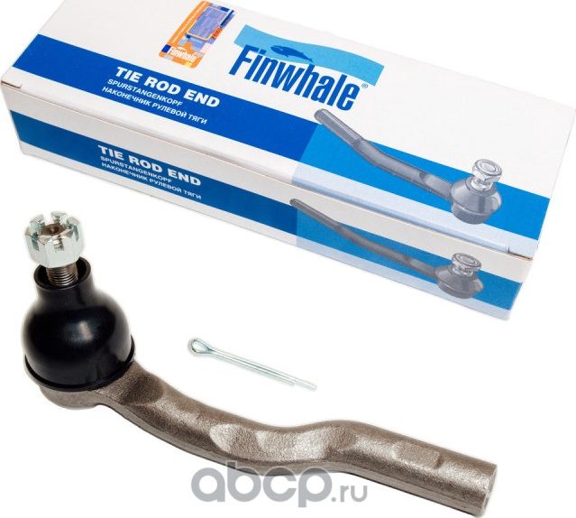 Наконечник р/т HYUNDAI SOLARIS/KIA RIO III 11- лев. М14*1,5 RUS (Finwhale). Артикул TRE738