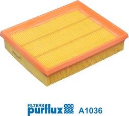 Воздушный фильтр Purflux. Артикул A1036